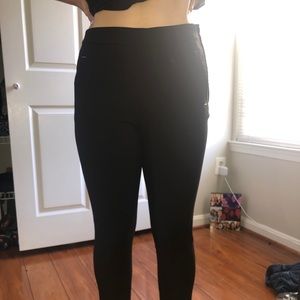 Black Stretch Work Pants